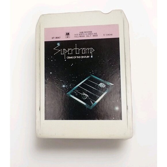 SUPERTRAMP Crime of the Century - 8 Track - Tested - Picture 1 of 6